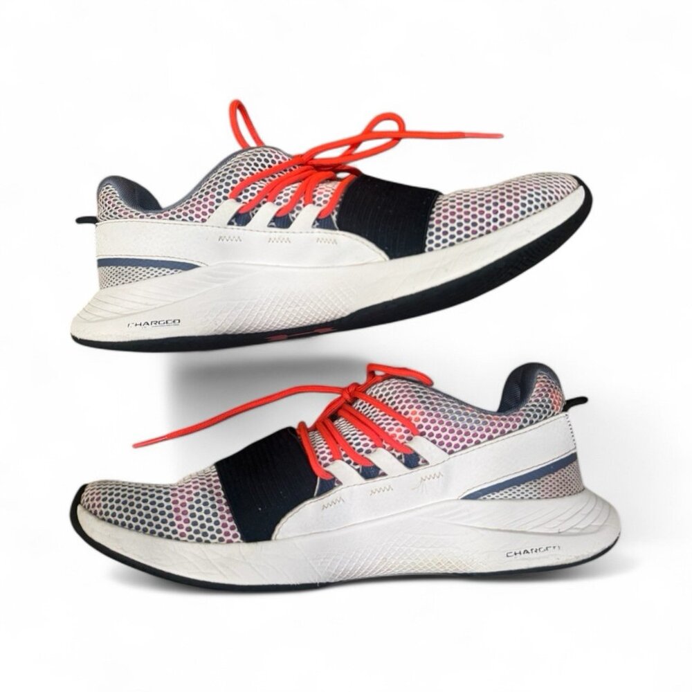 Under Armour Womens Size 9 Shoes Charged Breathe White Running 3024631-400 - Picture 1 of 6